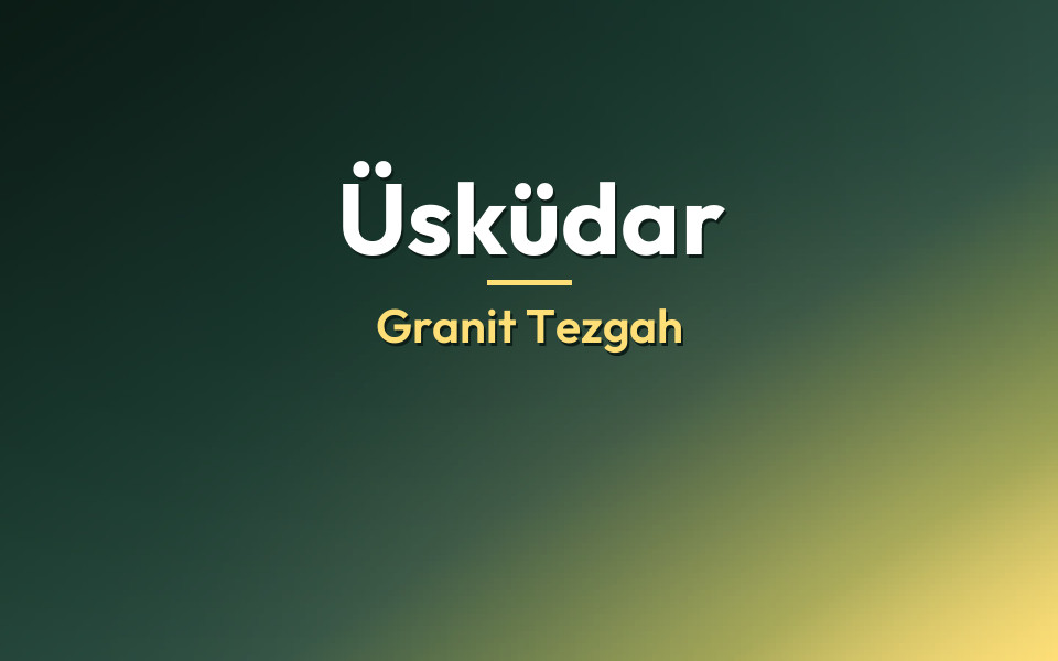 Üsküdar Granit Tezgah