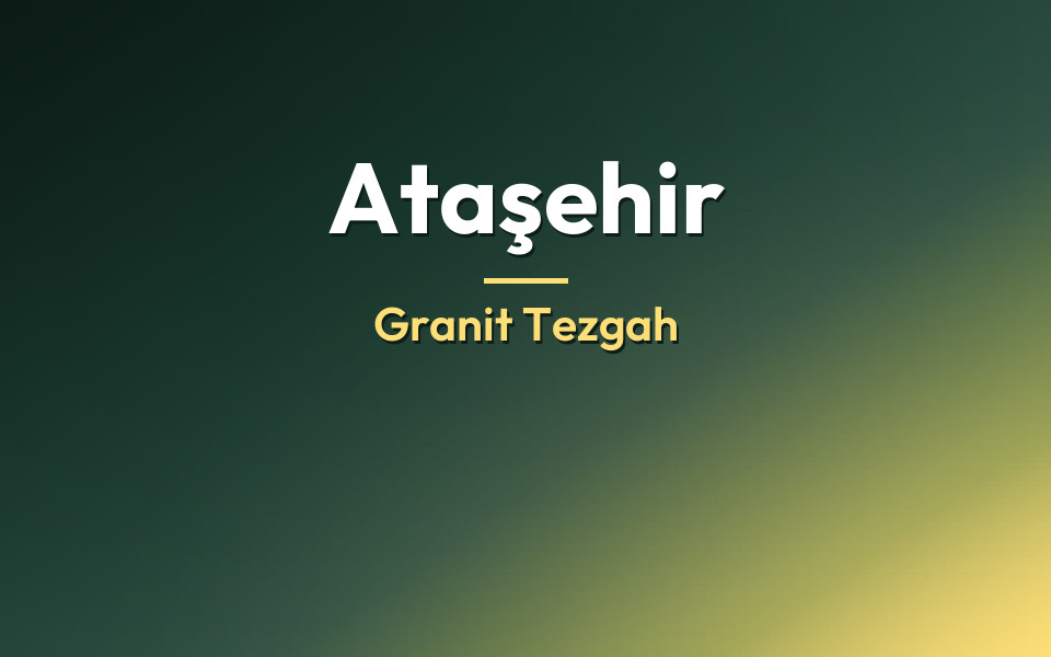 Ataşehir Granit Tezgah
