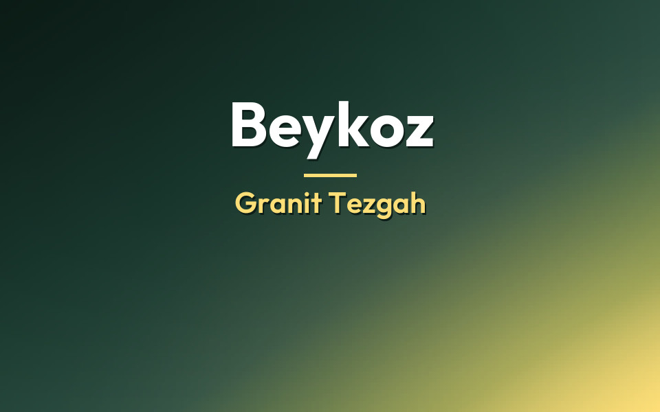 Beykoz Granit Tezgah