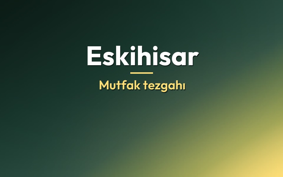 Eskihisar Mutfak tezgahı